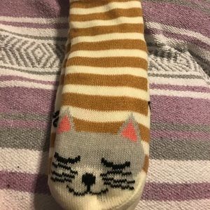 Cozy cat socks